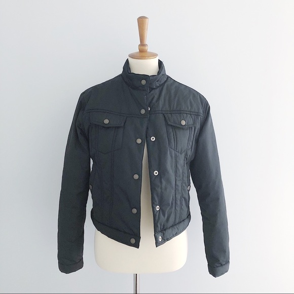 nike cropped puffer jacket